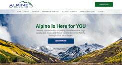 Desktop Screenshot of alpineent.com
